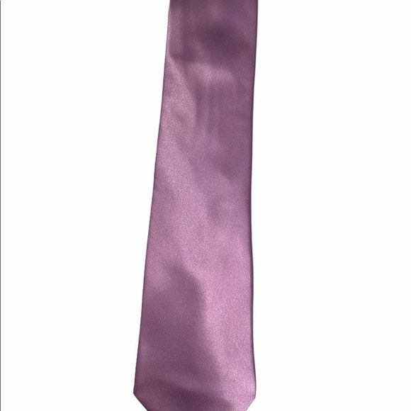 Cellini Linea Uomo Men's Lavender Tie - Picture 6 of 6